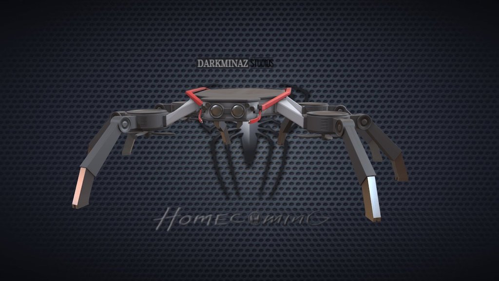 Spider-Drone, spider-drone does whatever a spider-drone can, Spy on people, scan some stuff .. spider-drone spider-drone :D 

A mix between the Toy's and the Movie Version 3d model