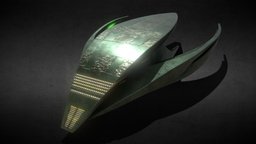 The Orville: Krill Warship starship, theorville, gameasset, krill, messydesk
