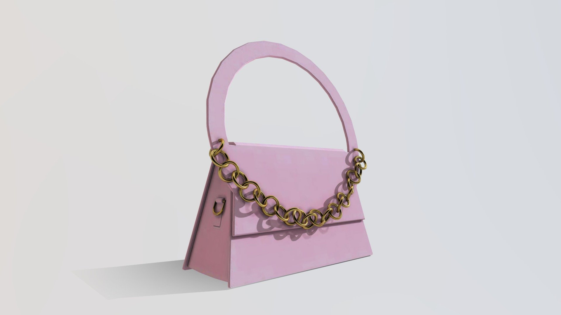 le Sac rond multi color designer par JACQUEMUS.
C'est un sac designer en dain coloré avec une chaine en Or.

The round bag designed by  JACQUEMUS.
This a fashon bag made in coloured sway with a gold chain 3d model