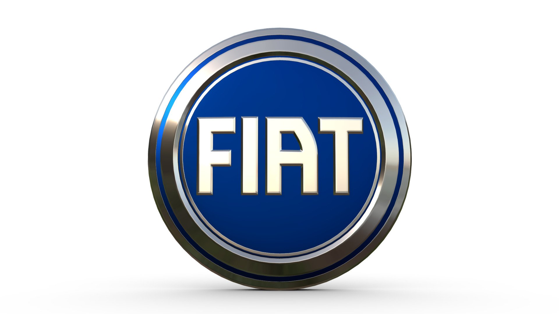 fiat logo - 3D model by PolyArt (@ivan2020) 3d model