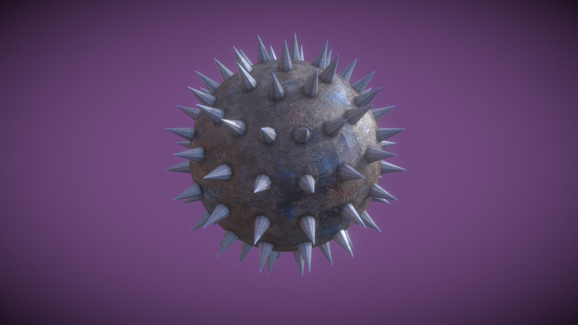 My “SwitchNTrap” on Unity Asset Store: Spike ball, stone3 materials variation 3d model