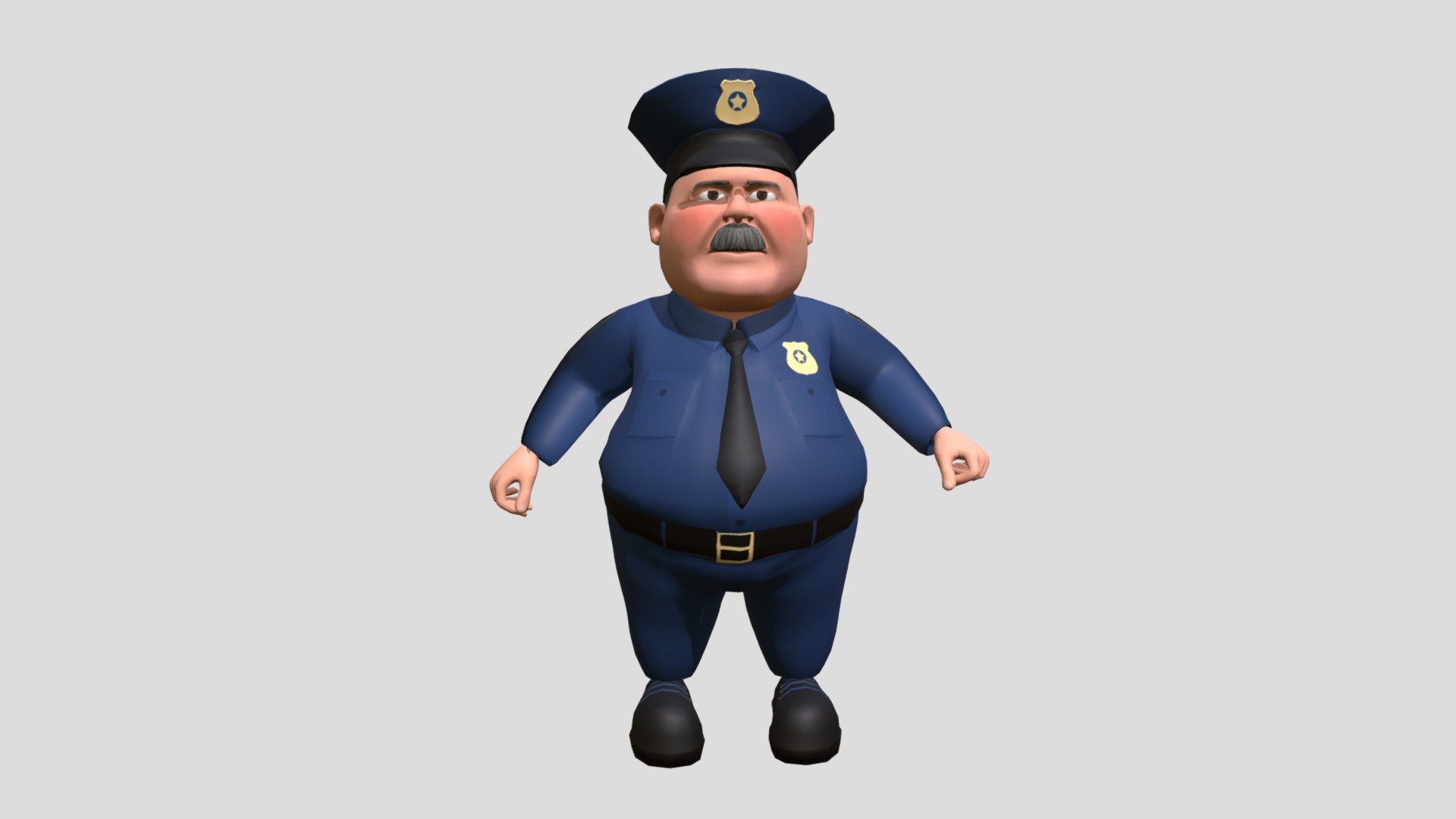 3d Game Ready Police Man Character.

High detail and lowpoly 3d model.

Rigged, with high definition textures.

Complete archive in additional file - Police Man - 3D model by artbeesstudio 3d model