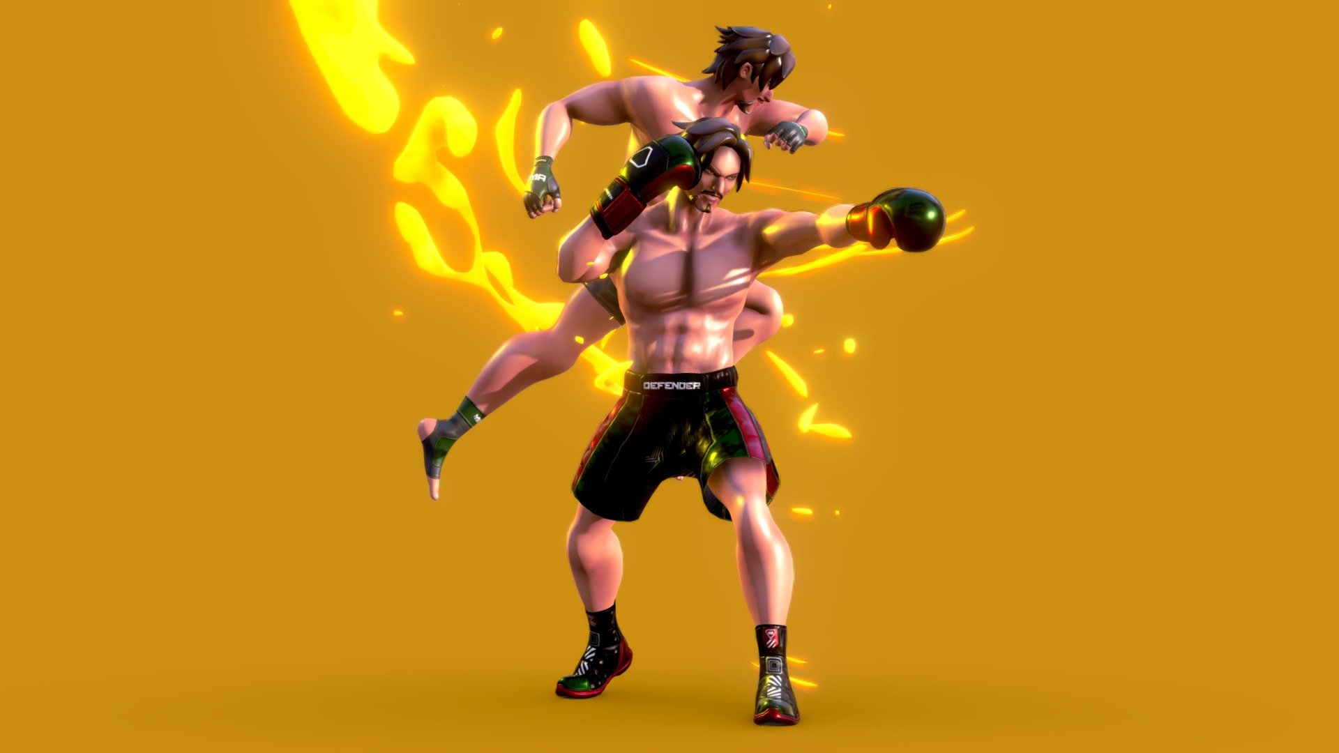 Alejandro is a fighter from Spain. People called him the 