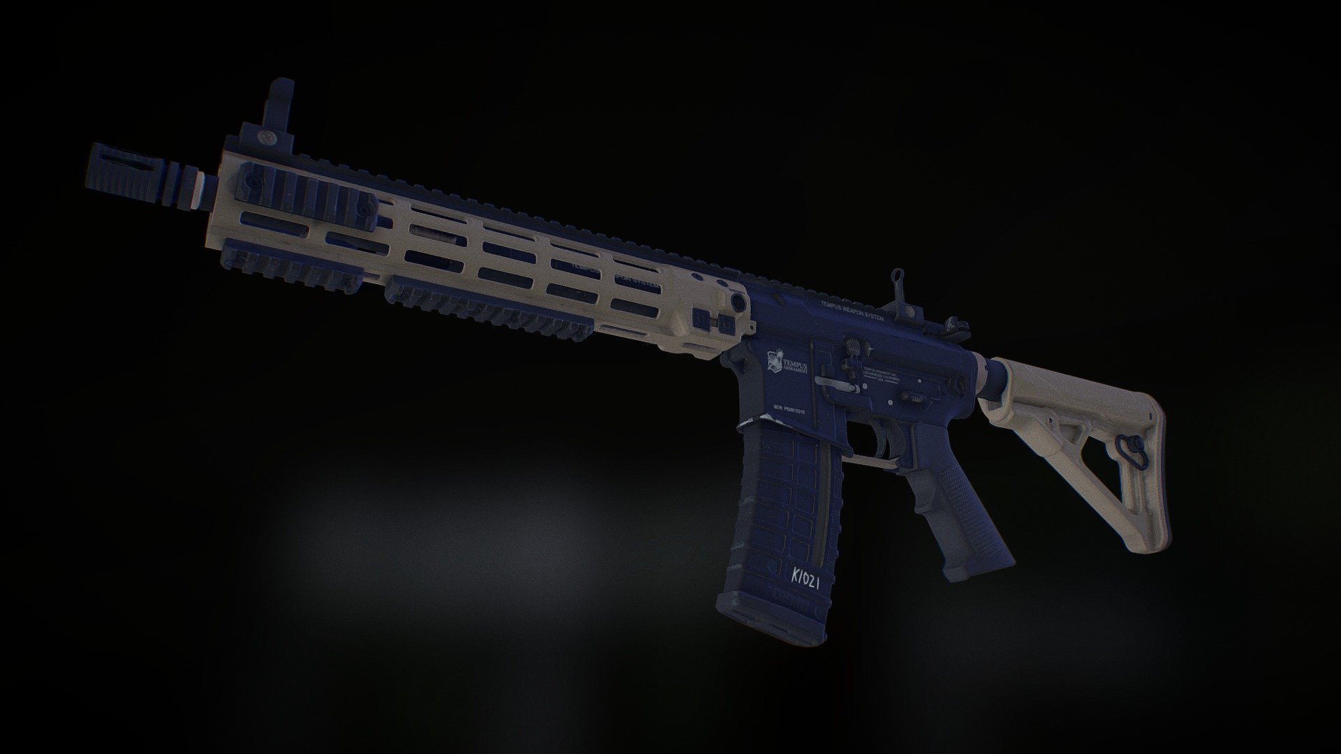 Model by: Infinity Ward |

| Model from Call of Duty: Modern Warfare II 2022 - M4 (AR-15) | CoD:MWII - Download Free 3D model by Vladislav (@228vlad2228) 3d model