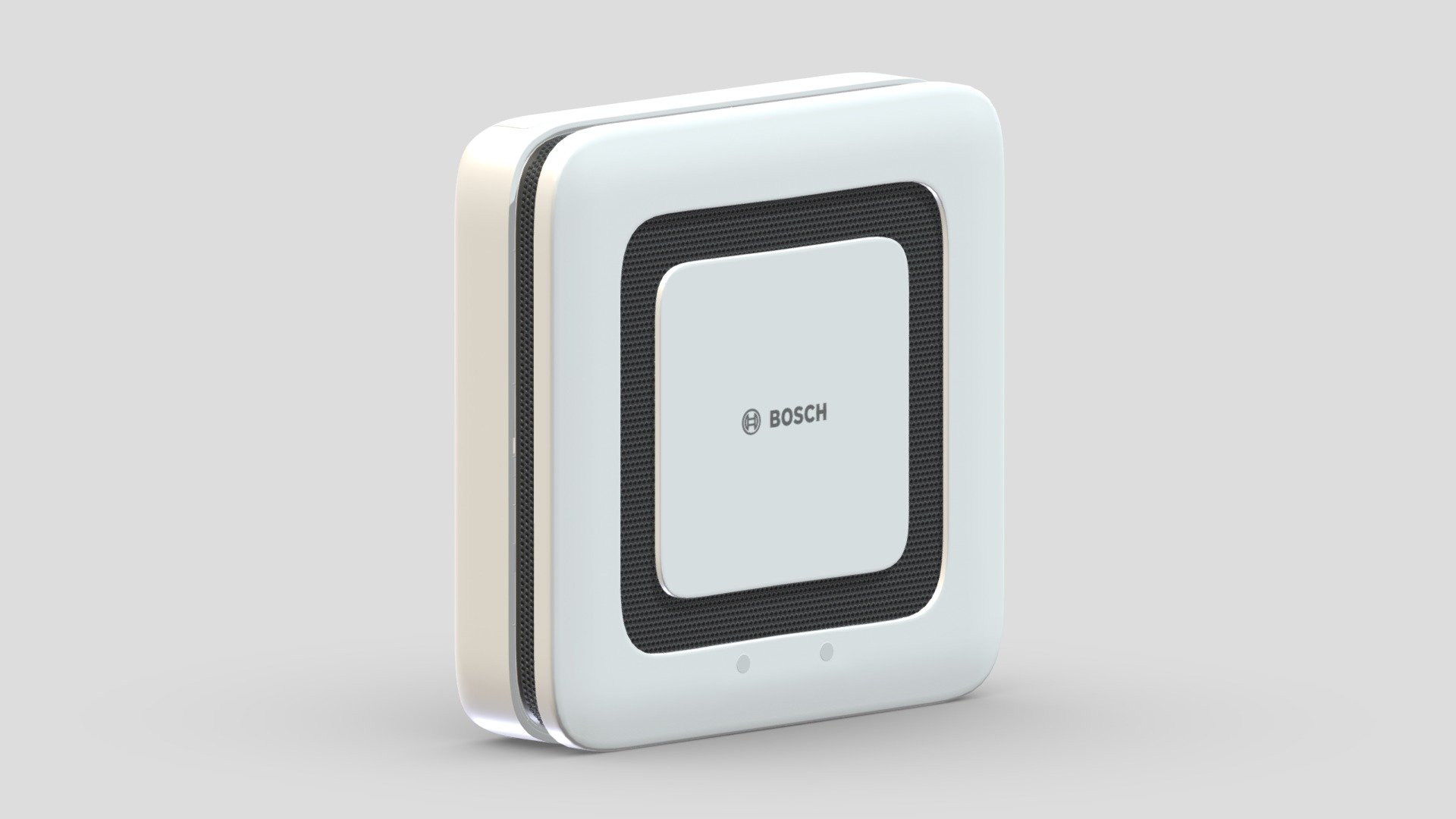 BOSCH Twinguard  Smoke Detector with Air Sensor - BOSCH Twinguard  Smoke Detector with Air Sensor - Buy Royalty Free 3D model by Frezzy3D 3d model