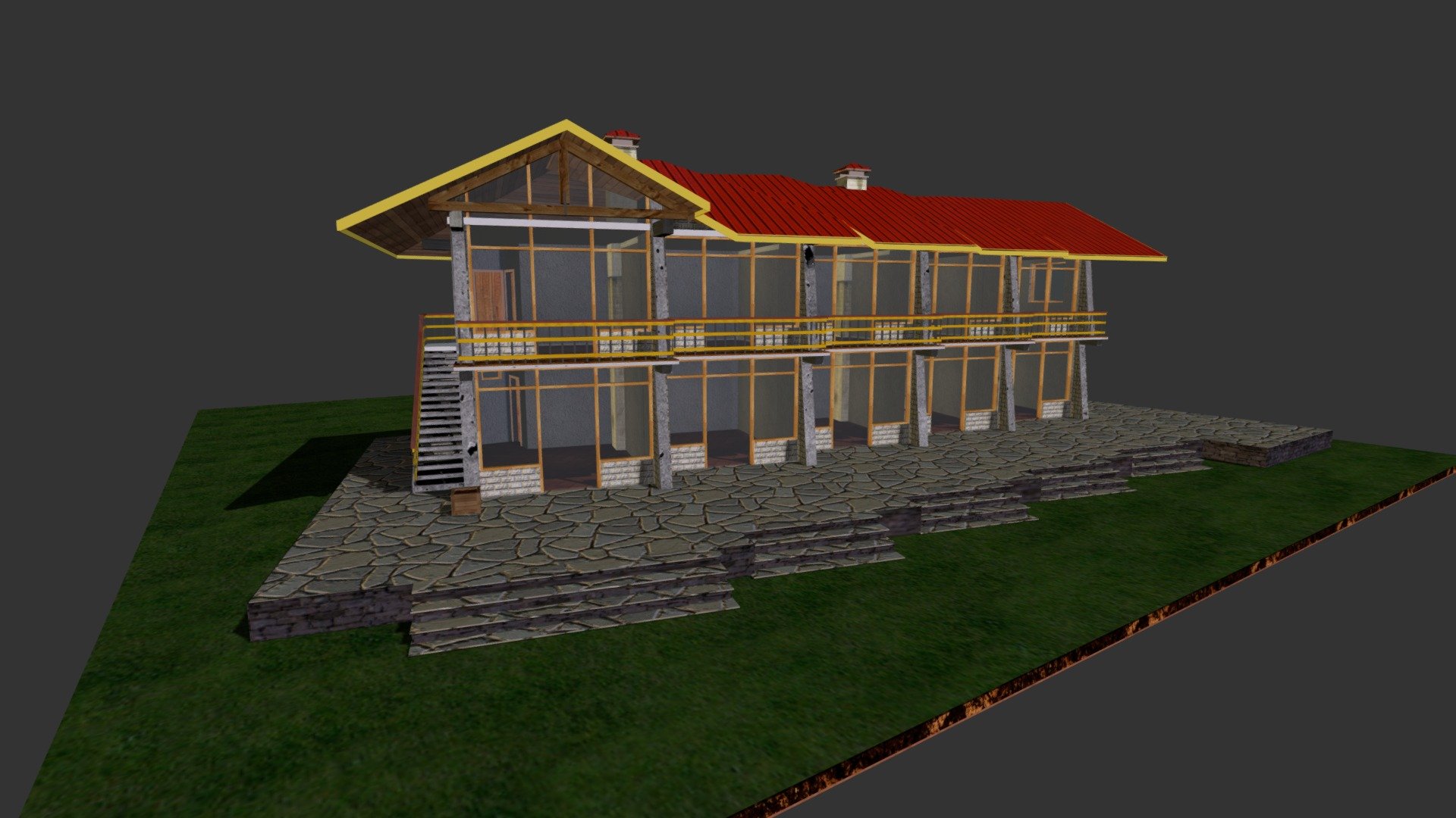 Published by 3ds Max anfd Frank 2014 - My Baked Medium - 3D model by Francesco Coldesina (@topfrank2013) 3d model