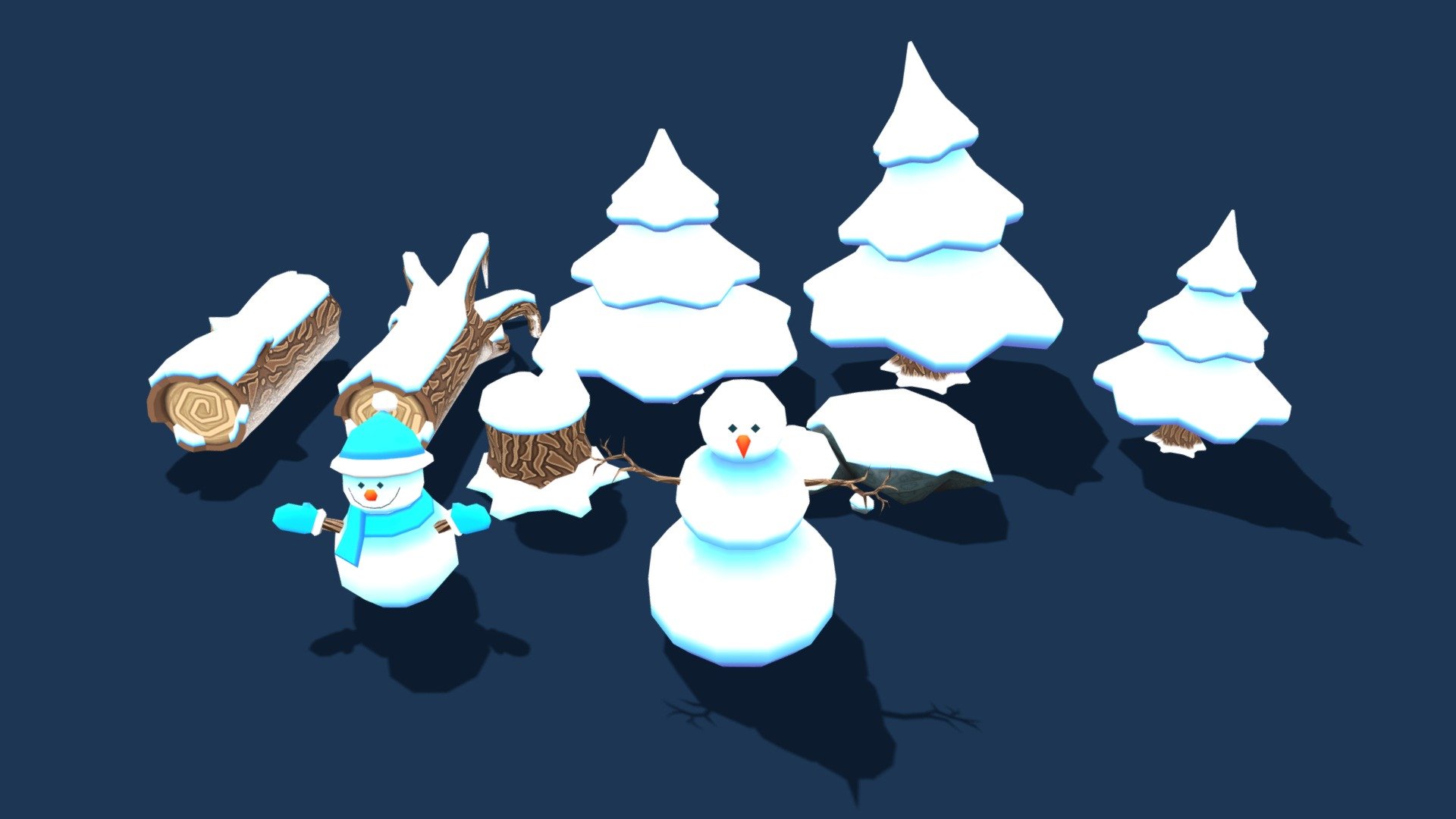 Winter forest (Model Pack 2)
Model Pack 1 https://sketchfab.com/3d-models/model-pack-1-3914c8945e2a47ecb813234d5d57ca4a - Winter forest  (Model Pack 2) - Download Free 3D model by SAIRUS_creative 3d model