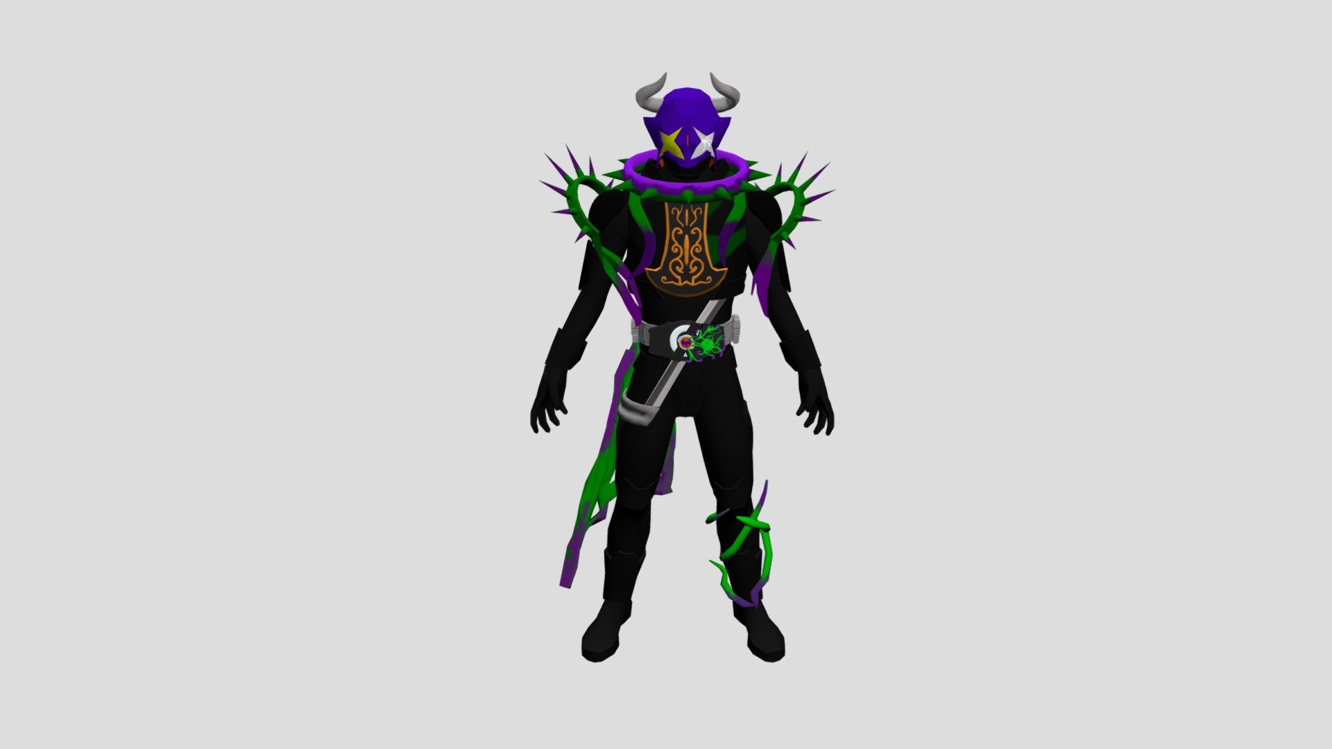 Kamen Rider Buffa Jyamato - Kamen Rider Buffa Jyamato - 3D model by Hendri Susanto (@Hendrisusanto) 3d model