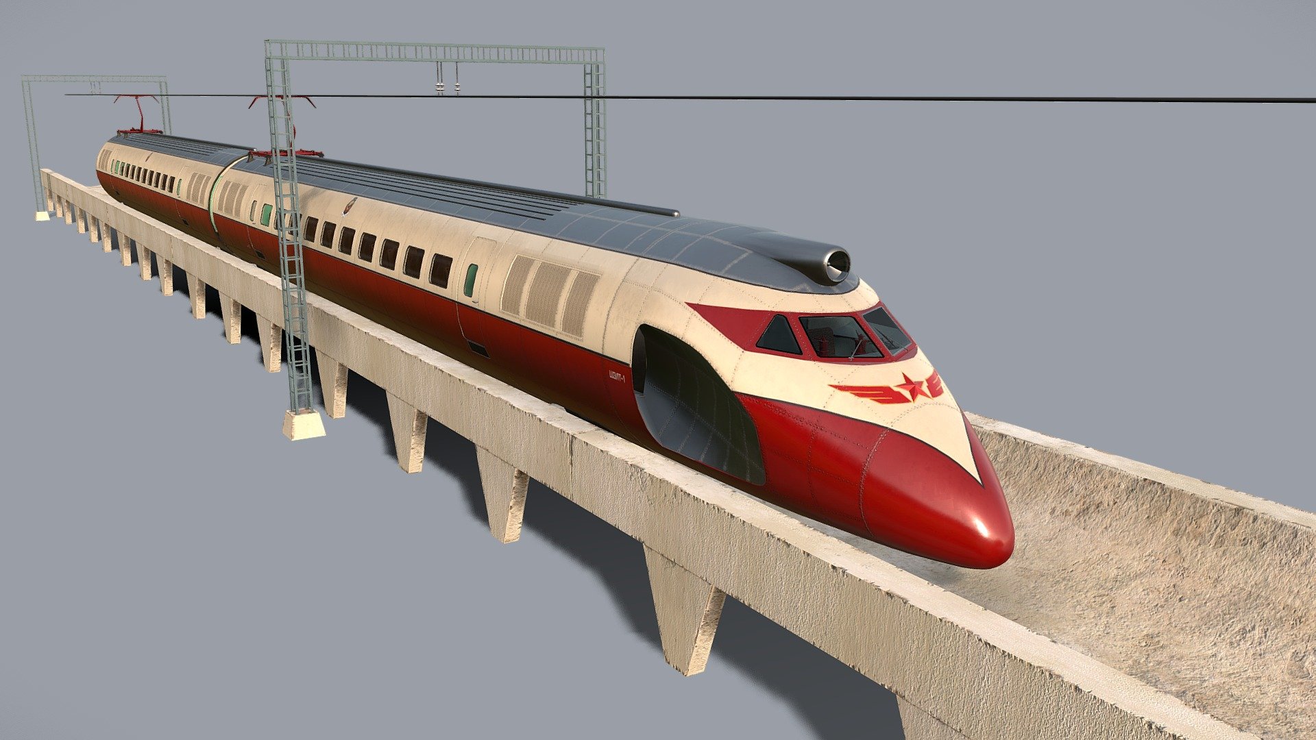 Train running on spheres or balls. The fate of this project was unenviable, although it promised many things and had a considerable feedback both in the USSR and abroad. The invention of NikolaiYarmolchuk (1898-1979) seemed quite promising, especially since in the 30s of the last century one could only dream of high-speed ground transportation. But the main thing - the unusualness of the idea itself struck. It combined the paradox of thought, the challenge to the usual course of things, a kind of intuitive anticipation of the future 3d model