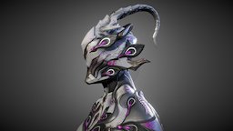 Warframe san, nyx, warframe, cosmetic, hitsu, saturnia, character, skin