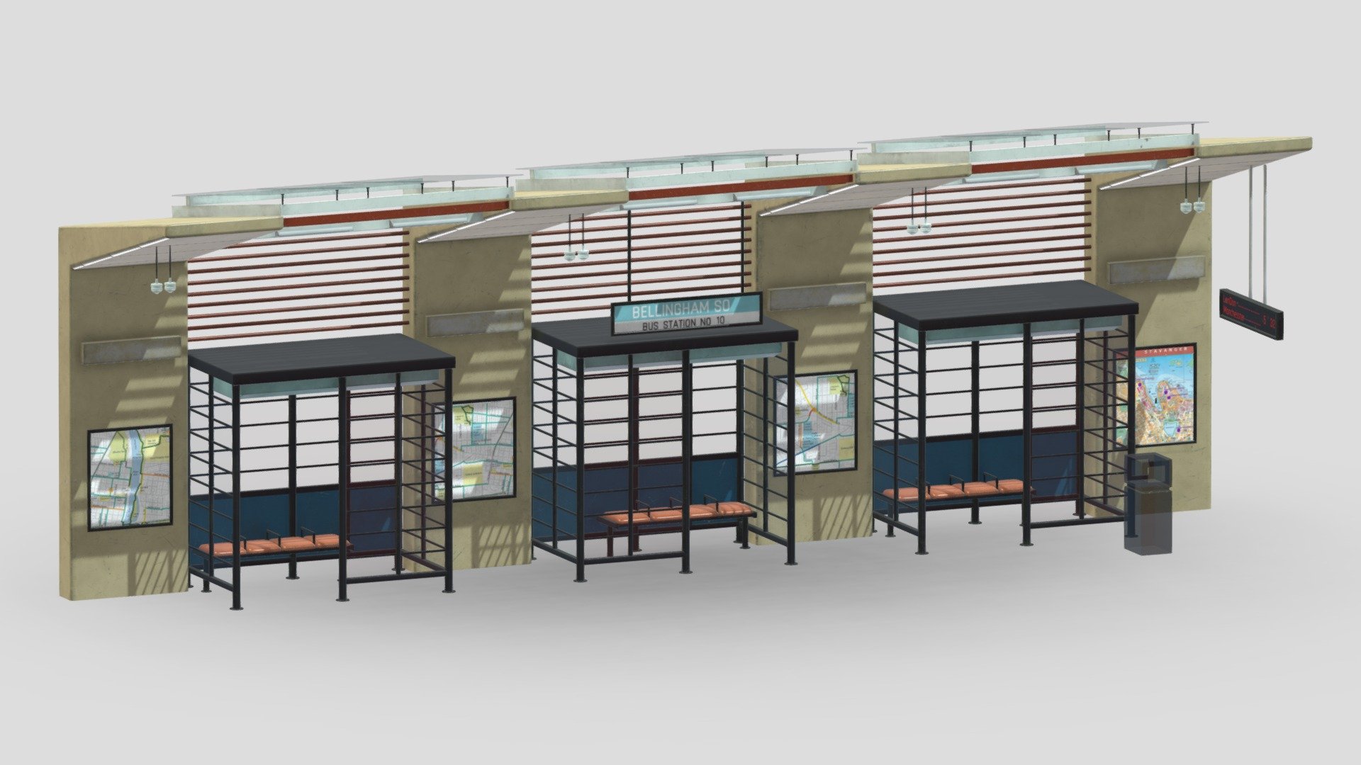 Hi, I'm Frezzy. I am leader of Cgivn studio. We are a team of talented artists working together since 2013.
If you want hire me to do 3d model please touch me at:cgivn.studio Thanks you! - Bus Stop 10 Low Poly Realistic - Buy Royalty Free 3D model by Frezzy3D 3d model
