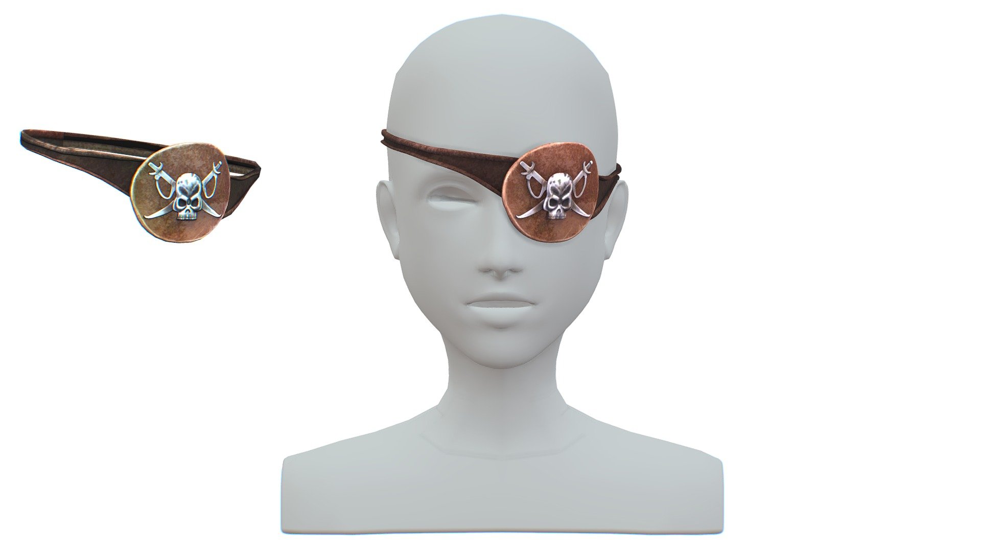 Cartoon High Poly Subdivision Pirate Bandage

No HDRI map, No Light, No material settings - only Diffuse/Color Map Texture (2048x2048)

More information about the 3D model: please use the Sketchfab Model Inspector - Key (i) - Cartoon High Poly Subdivision Pirate Bandage - Buy Royalty Free 3D model by Oleg Shuldiakov (@olegshuldiakov) 3d model