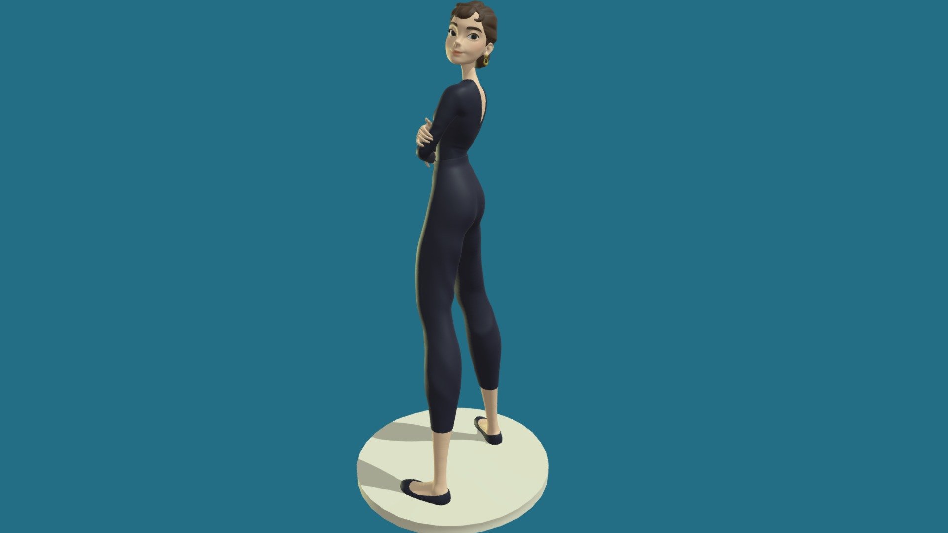 2440021716_Marsha Indira Aurelia_LA33_Audrey Hep - 3D model by Marsha Indira Aurelia (@marshatriestiyanto) 3d model
