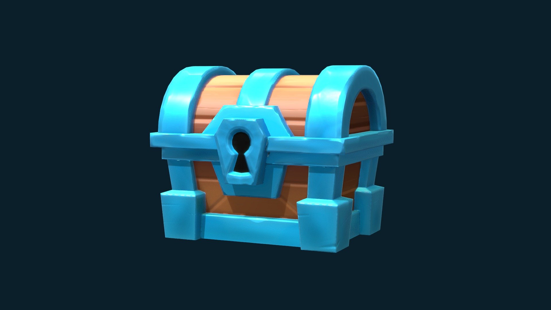 Meet the Diamond  Treasure Chest – a  3D creation that mixes elegance with a touch of fantasy. It's covered in diamond-like patterns that sparkle from all sides, making you dream of the exciting treasures it holds. This chest is not just stylish; it's a magical box that invites adventurers to unlock a world full of possibilities.

This  treasure chest was purely made for practice, I figured I would put it out there as I do not have any use for it!

Modeled in: Blender 3.1 
Textured in: Substance Painter 2023
Sculpted in: ZBrush 2022 - Stylized Treasure Chest | FREE - Download Free 3D model by Sem (@Sem-Hofstede) 3d model