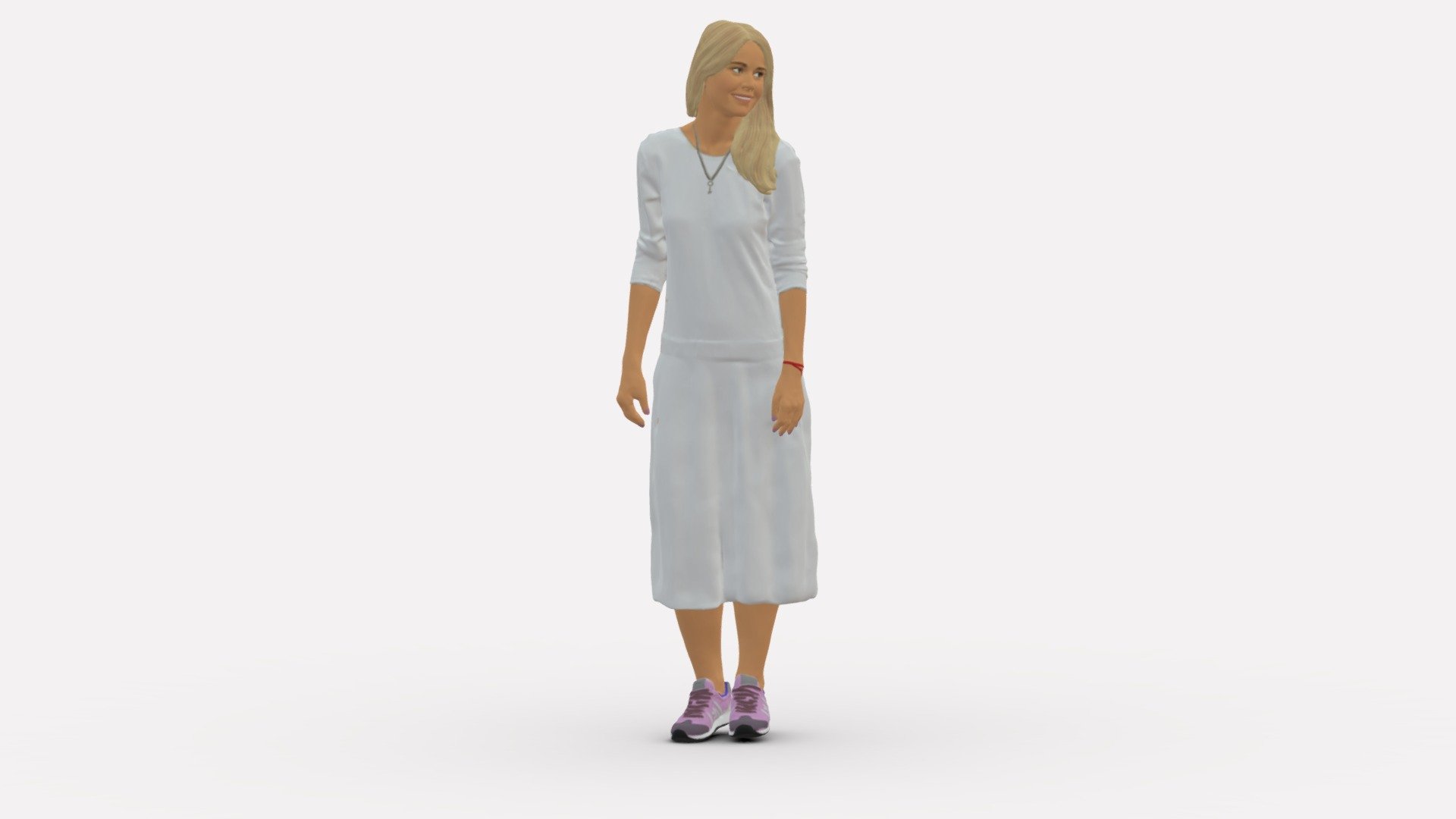 We provide unique 3d scanned models with realistic proportions for closeup and medium-distance views in artworks, paintings and classes. As well as architectural visualization projects.

Main features:




high-end realistic 3d scanned model;

realistic proportions;

highest quality;

low price;

saves you time for more time in landscaping and interiors visualization.

FEATURES 




3d scanned model 

Extremely clean

Edge Loops based

smoothable

symmetrical

professional quality UV map

high level of detail

high resolution textures

real-world scale

system unit: cm

TEXTURES 




Textural Resolution: 4096 x 4096

Color Map

The model is suitable for stereolithography 3d printing 

The model is also ready for fullcolour 3d printing - Girl In White Dress 2162 - Buy Royalty Free 3D model by 3DFarm 3d model