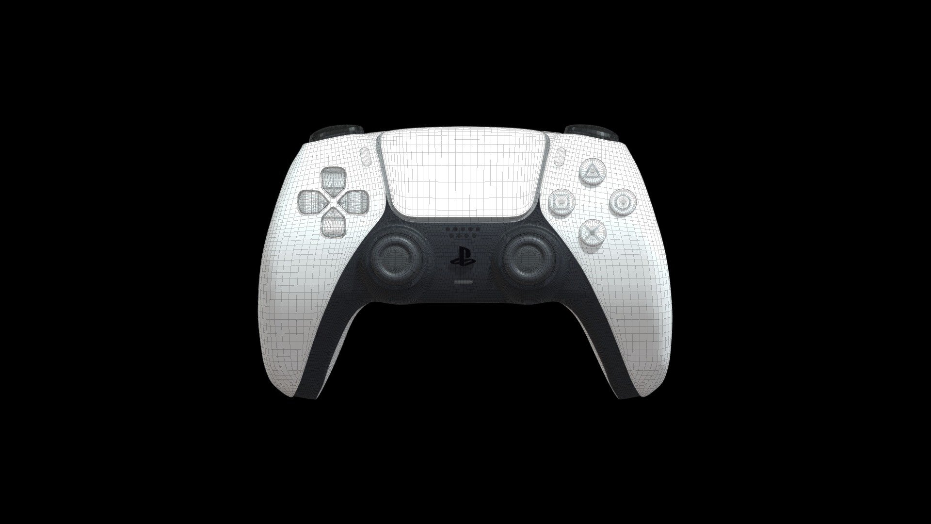 One of my first 3D models created in Blender when PS5 hadn't launched yet 3d model