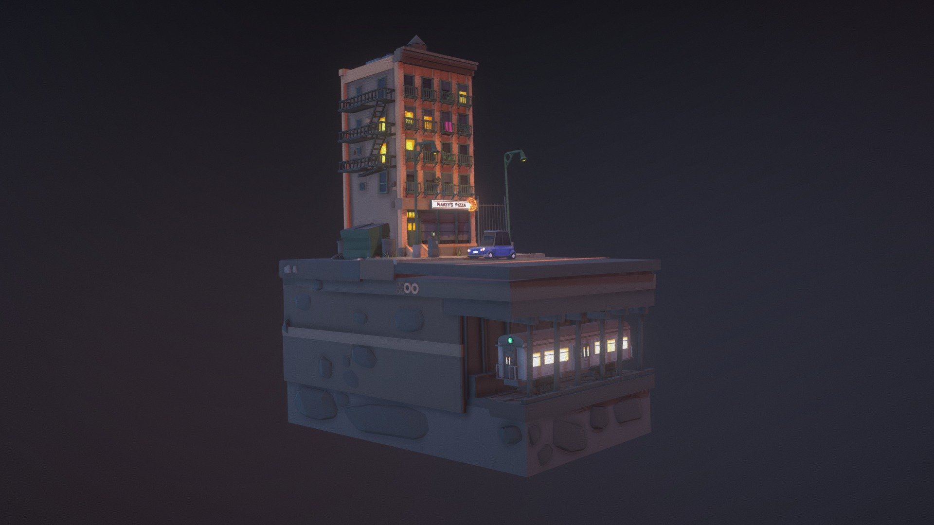 Made in Microsoft Maquette 3d model