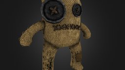 cucusack.blend little, staffpicks, character, game, 3d
