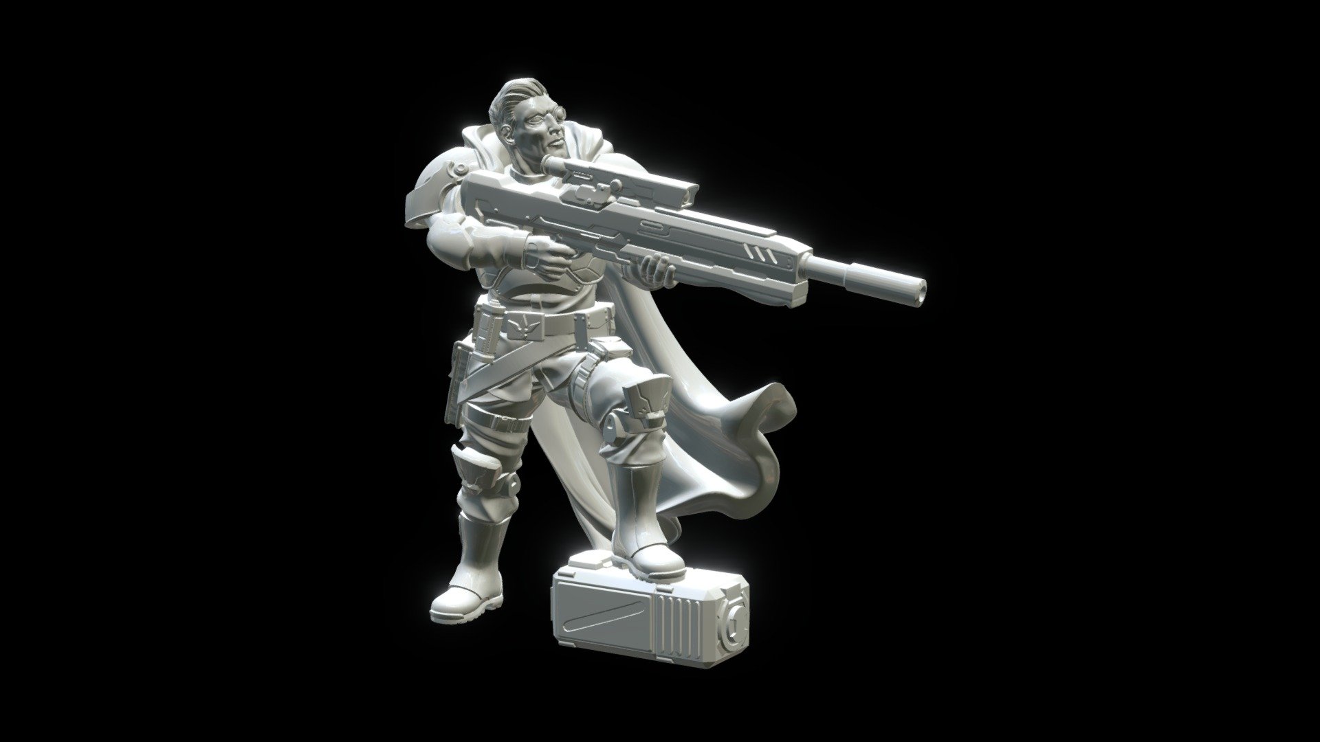 Sayx character Axl Verner, sniper hero.

35mm Miniature.

More about Fallen Frontiers universe:
fallenfrontiers.com/

Modeller: David Fernández Barruz

Thanks for waching! - AXL VERNER - Fallen Frontiers Sayx Hero - 3D model by Scale Games (@scalegames) 3d model