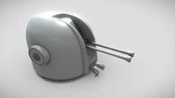 40MM Bofors naval gun substancepainter, substance