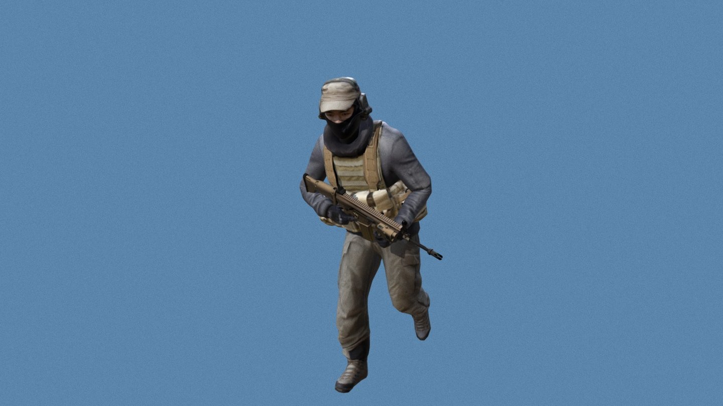 Published by 3ds Max

Rifle is not 3d scanned,  derived from TF3D - Soilder_Model(123D scan + Z-Brush) - 3D model by budin87 3d model