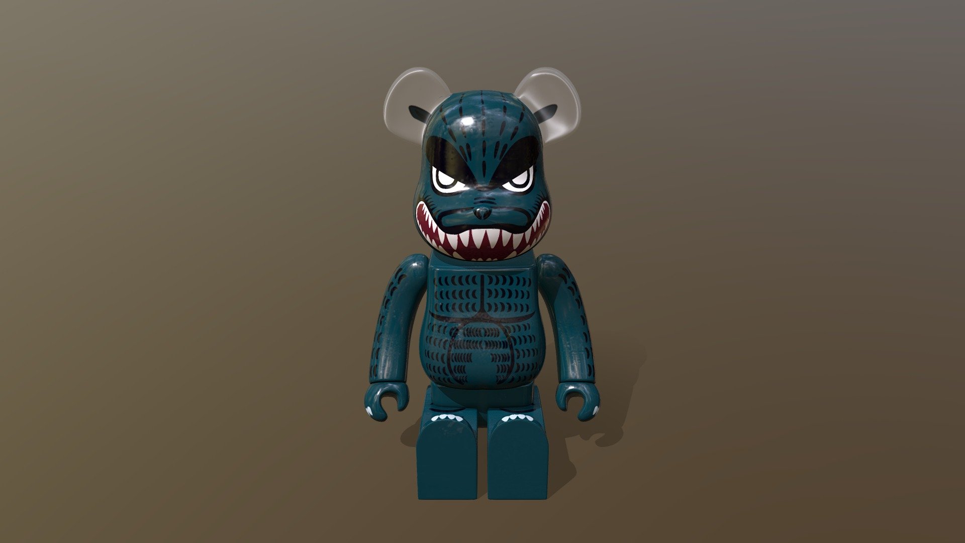 Medicom Toys Be@rbrick-Godzilla 1000%
http://www.medicomtoy.co.jp/search/9350.html - Bearbrick Toys Godzilla - 3D model by BrianPen 3d model