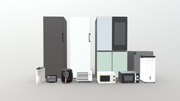 Electronics Package 1 fbx, substancepainter, blender