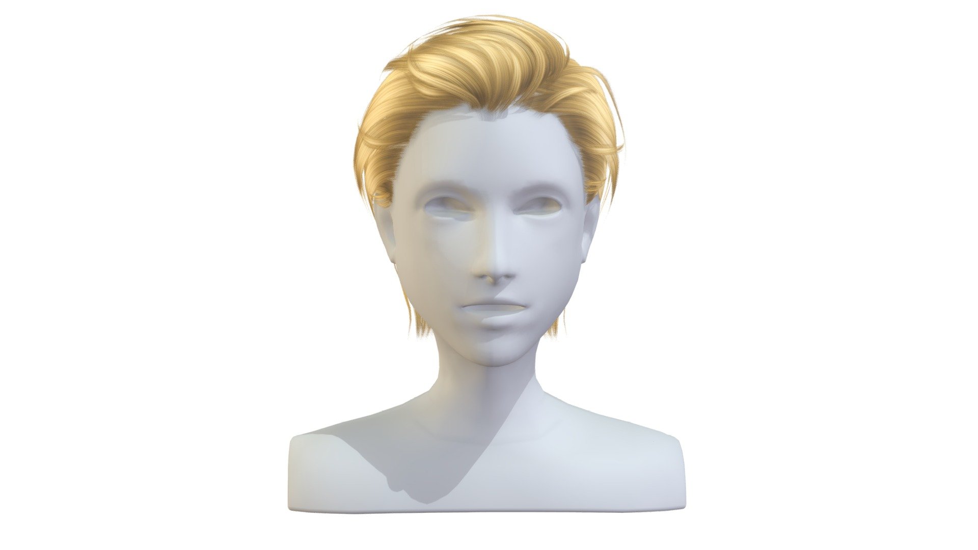 cartoon lush man 001 haircut of short length - cartoon lush man 001 haircut of short length - Buy Royalty Free 3D model by Oleg Shuldiakov (@olegshuldiakov) 3d model