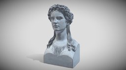 Karoline-von-rehfues statue, game, pbr