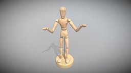 Art Dummy pose, figure, doll, sketch, deco, dummy, mannequin, reference, manikin, character, art, decoration, art-dummy, artist-dummy, gestalta