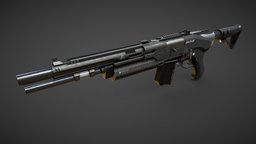 Alpha Jackal jackal, props, digital3d, marmoset-toolbag, panchal, gokul, alphajackal, crysis2, weapon, photoshop, 3dsmax, weapons, gameart, shotgun, gun, guns