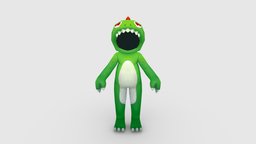 Cartoon dragon costume