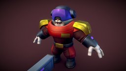 Sam Skin2 cat, sam, character, game, design, skin2