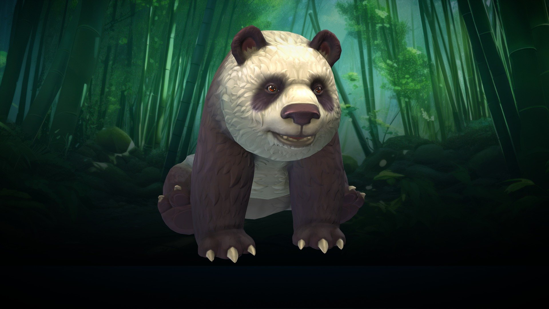 Stylized character for a project.

Software used: Zbrush, Autodesk Maya, Autodesk 3ds Max, Substance Painter - Stylized Panda - 3D model by N-hance Studio (@Malice6731) 3d model