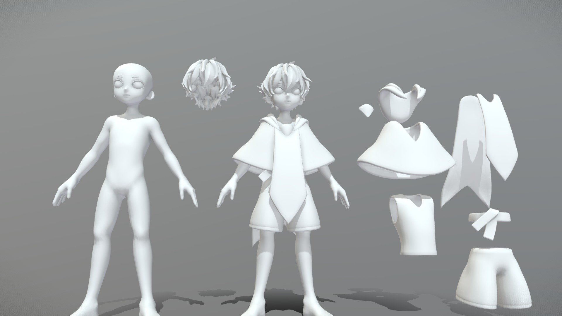 Concept Art: Carnival_birdd https://www.instagram.com/p/B2O8IC5loXp/?utm_source=ig_web_copy_link

3D Model: Kyra Bautista

Software: Zbrush, Maya - Fox Boy - 3D model by Kakai Monique (@kakaimonique) 3d model