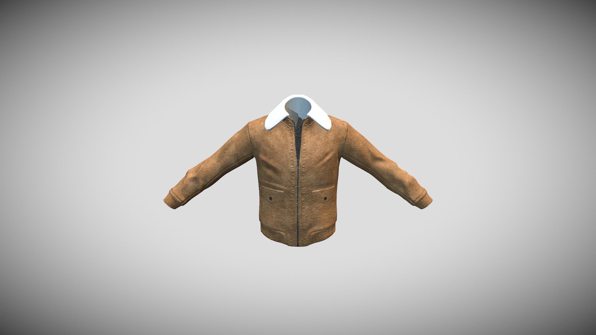 Bomber Jacket - 3D model by Helios117 3d model