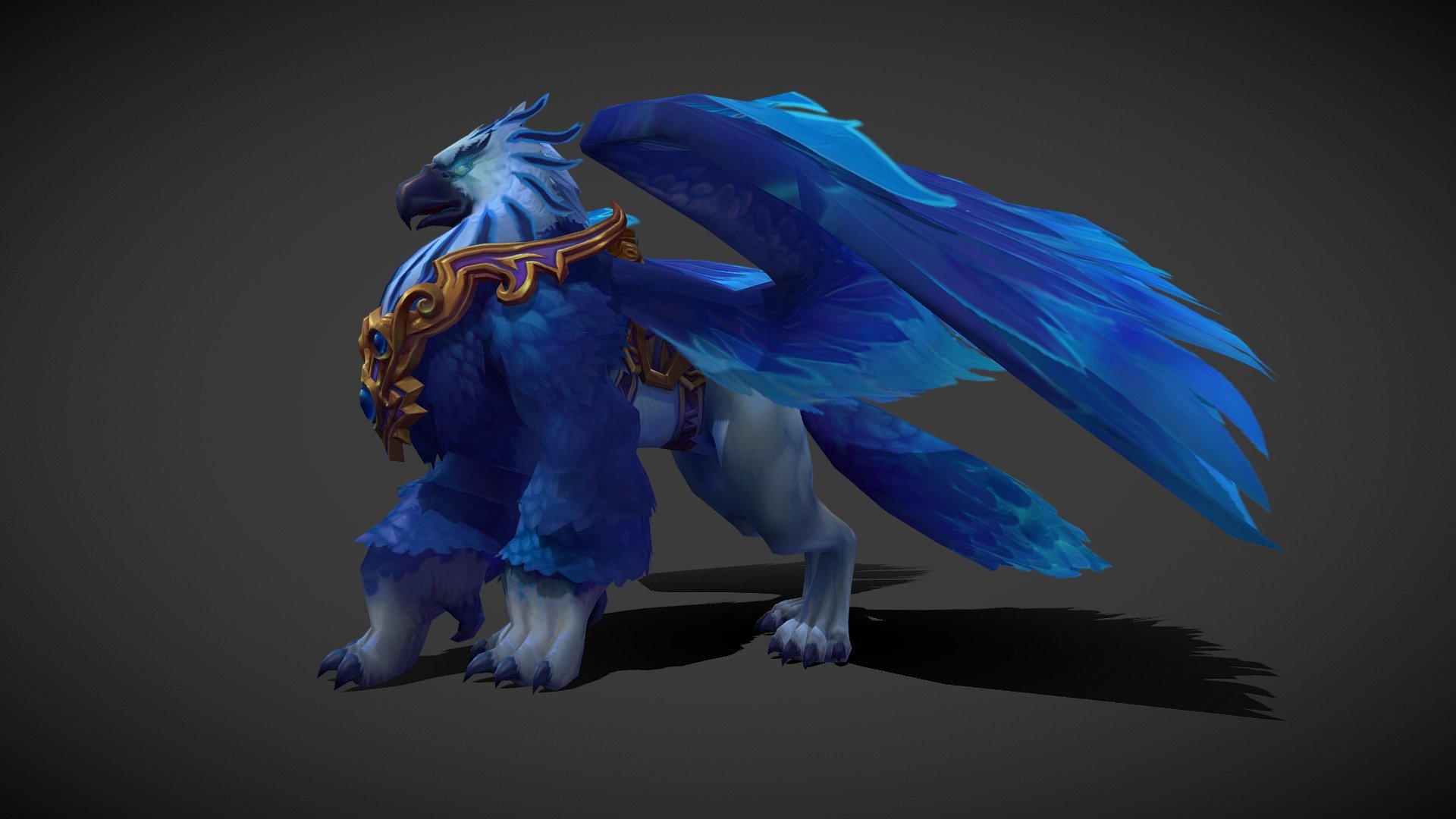 AllodsOnline | MY.GAMES | Model: Sergey Perov - MountGryphon[M] - 3D model by Sergey Perov (@haiver) 3d model