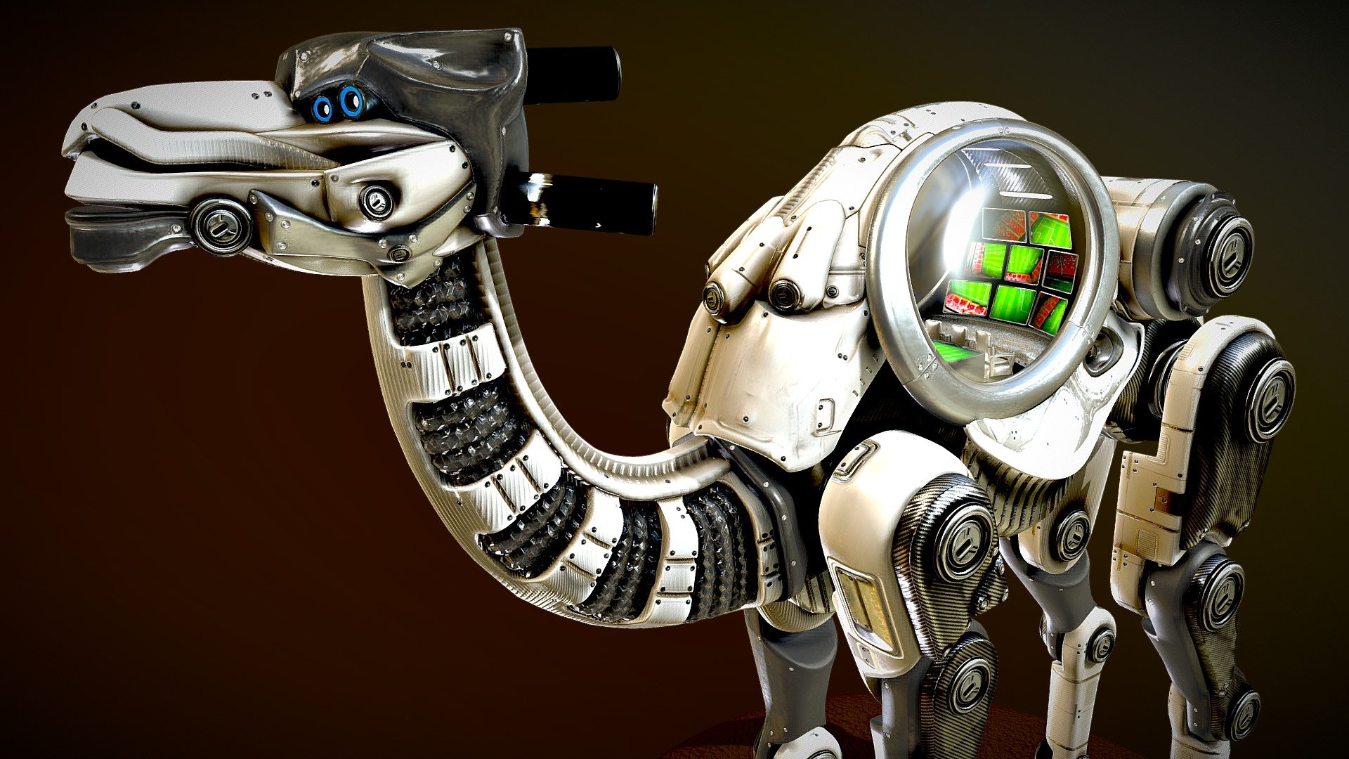 Techno Camel

Concept art by Jakub Bazyluk


My contact
Vk.com/korneyn - Techno Camel - 3D model by Korneev Nikita Kirillovich (@nikitakorneev89) 3d model