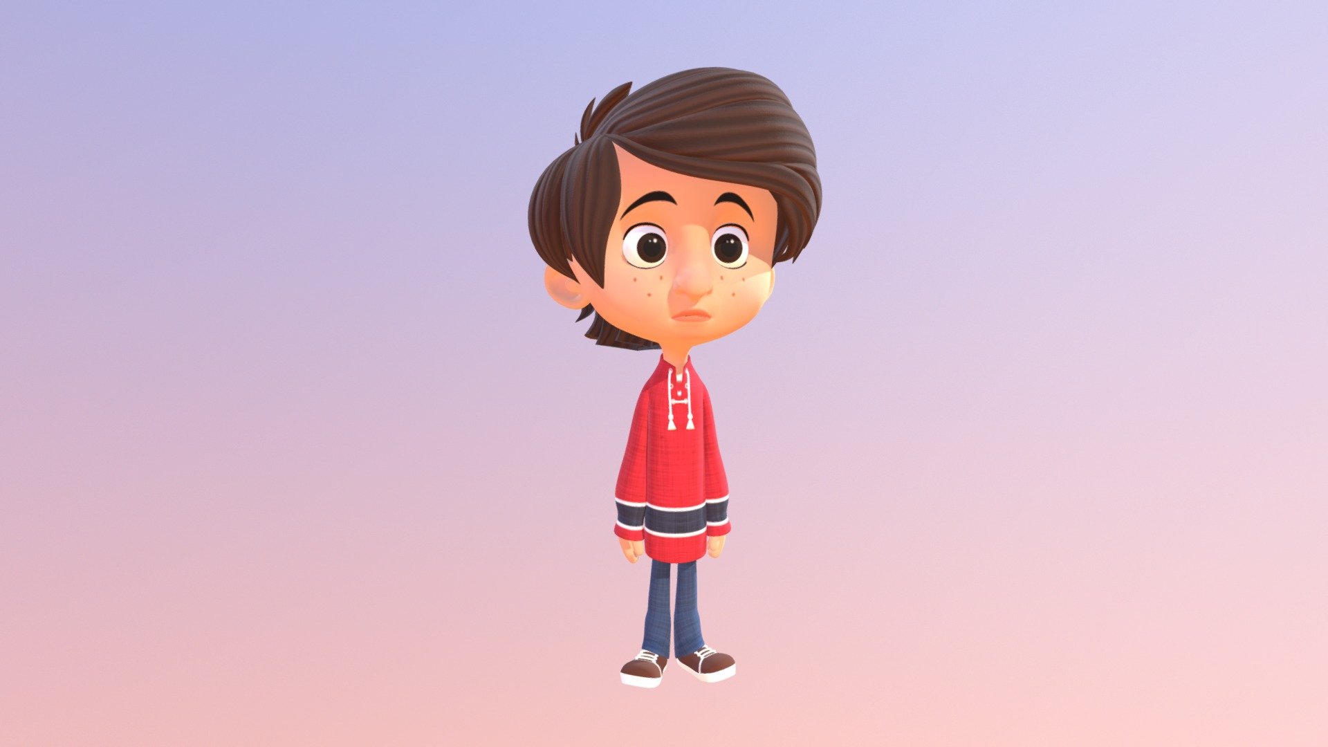 Main character from the Christmas animated cartoon special &ldquo;The Magic Hockey Skates