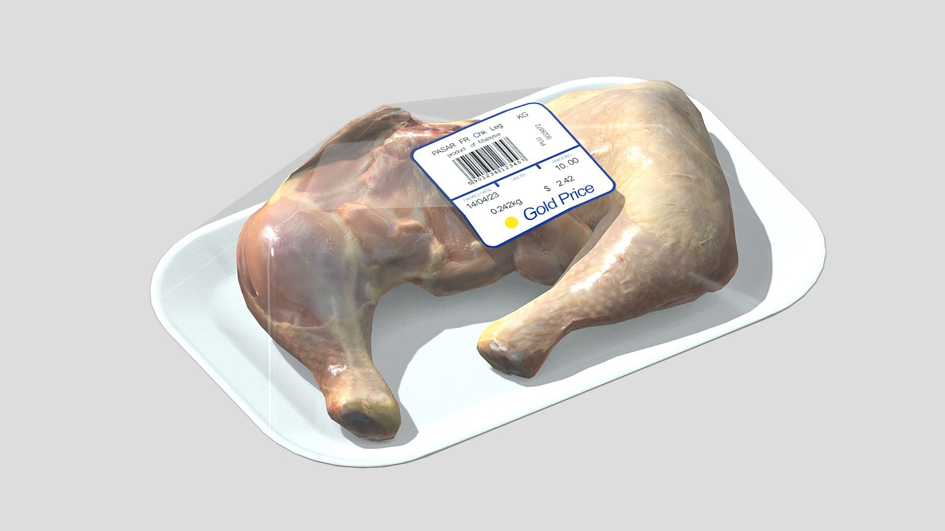 Hi, I'm Frezzy. I am leader of Cgivn studio. We are a team of talented artists working together since 2013.
If you want hire me to do 3d model please touch me at:cgivn.studio Thanks you! - Supermarket Packaged Chicken PBR Low Poly - Buy Royalty Free 3D model by Frezzy (@frezzy3d) 3d model