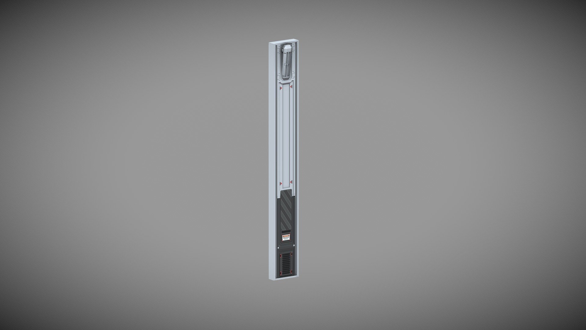 Sci-Fi Level Kit AAA: Wall Tile N
Textures: 2048x2048, diffuse, normal, specular.  

Part of the Sci-Fi Level Kit AAA. Available on Asset Store.

About Sci-Fi Level Kit AAA:

Complete kit of 43 interior items for sci-fi, lab or spaceship environment of AAA-quality. 

Gameready lowpolies baked with love from cinematic highpolies. Each model contain textures: 2048x2048, diffuse, normal, specular. Concept design by of the top AAA artists. Production cost over $10,000. Make your own level design on Unity competitive to Deus Ex: Human Revolution, Deus Ex: Mankind Divided, Syndicate 2012, Mass Effect and Star Citizen benchmarks! 

Preview for each of the items attached via Sketchfab (rotate, zoom, enjoy). 

（╹◡╹） - Sci-Fi Level Kit AAA: Wall Tile N - Buy Royalty Free 3D model by blackcloudstudios 3d model