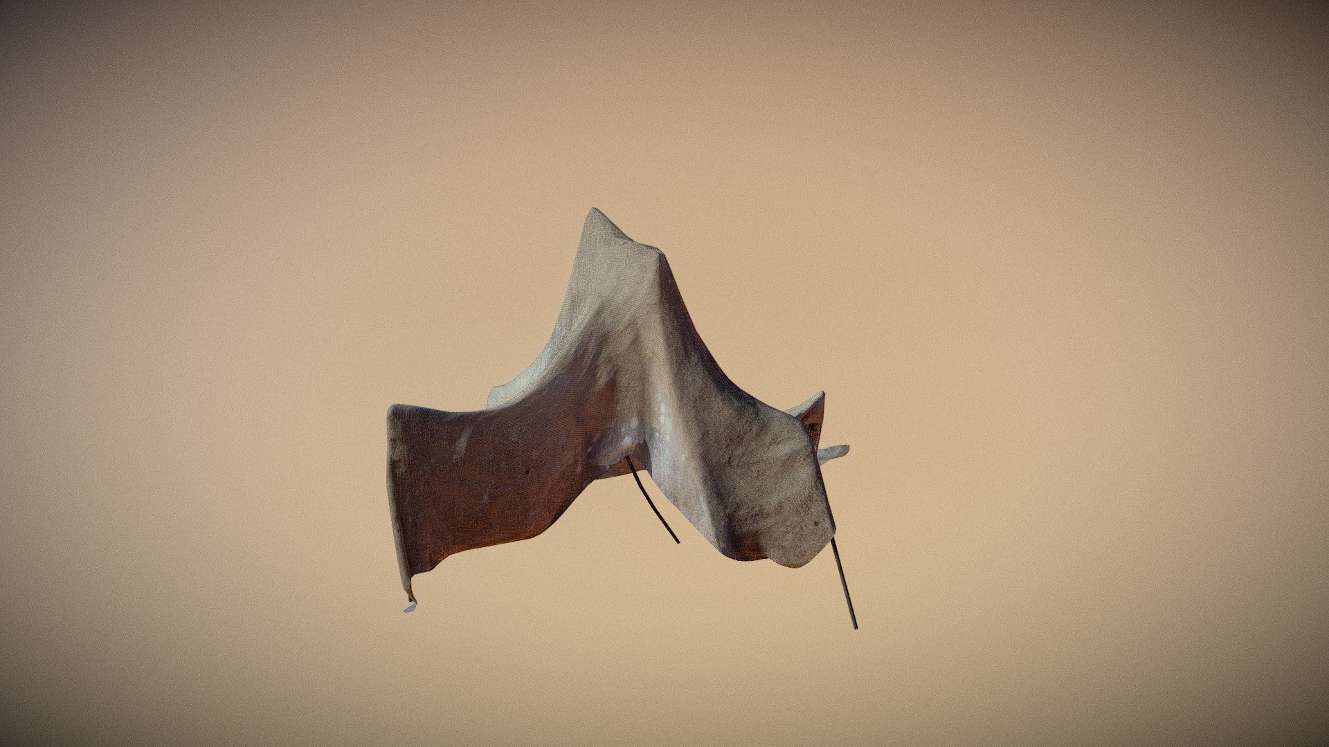 tent - 3D model by ziadmones 3d model