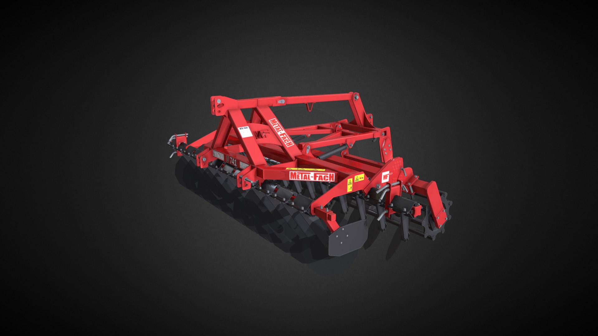 Metalfach U741/1 - 3D model by Kasztan18 (@CatFan18Mods) 3d model