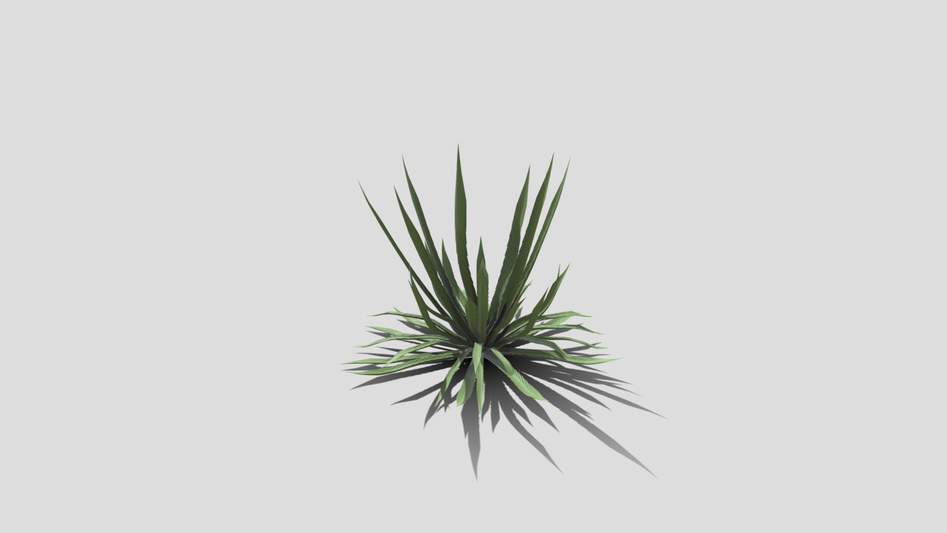 the little desert plant kit shin dagger 2 - 3D model by ssheikh11 3d model