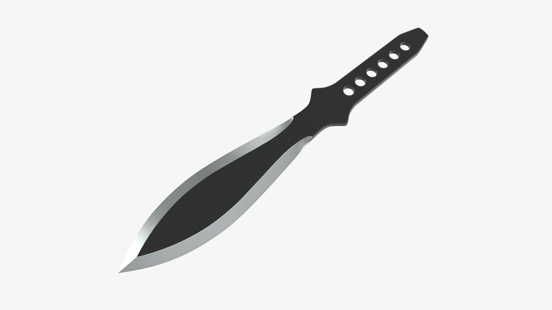Throwing knife 06 - Buy Royalty Free 3D model by HQ3DMOD (@AivisAstics) 3d model