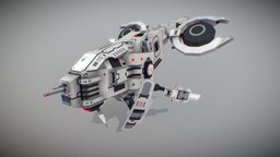 Space drone racer, drone, speed, lowres, low-res, pixel-art, blockbench, low-poly, lowpoly, voxel, sci-fi, racing, futuristic, space, spaceship, pixelart