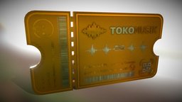 TOKOMUSIK Event Golden Ticket 