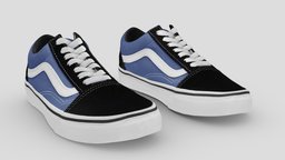 Vans Old Skool Navy Fashion Sneaker fashion, secondlife, ar, shoes, nike, trainer, woman, footwear, sneaker, adidas, wear, sims, jordan, apparel, streetwear, shoescan, character, man