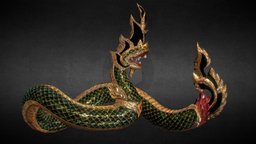 Nak002 snake, thai, nak