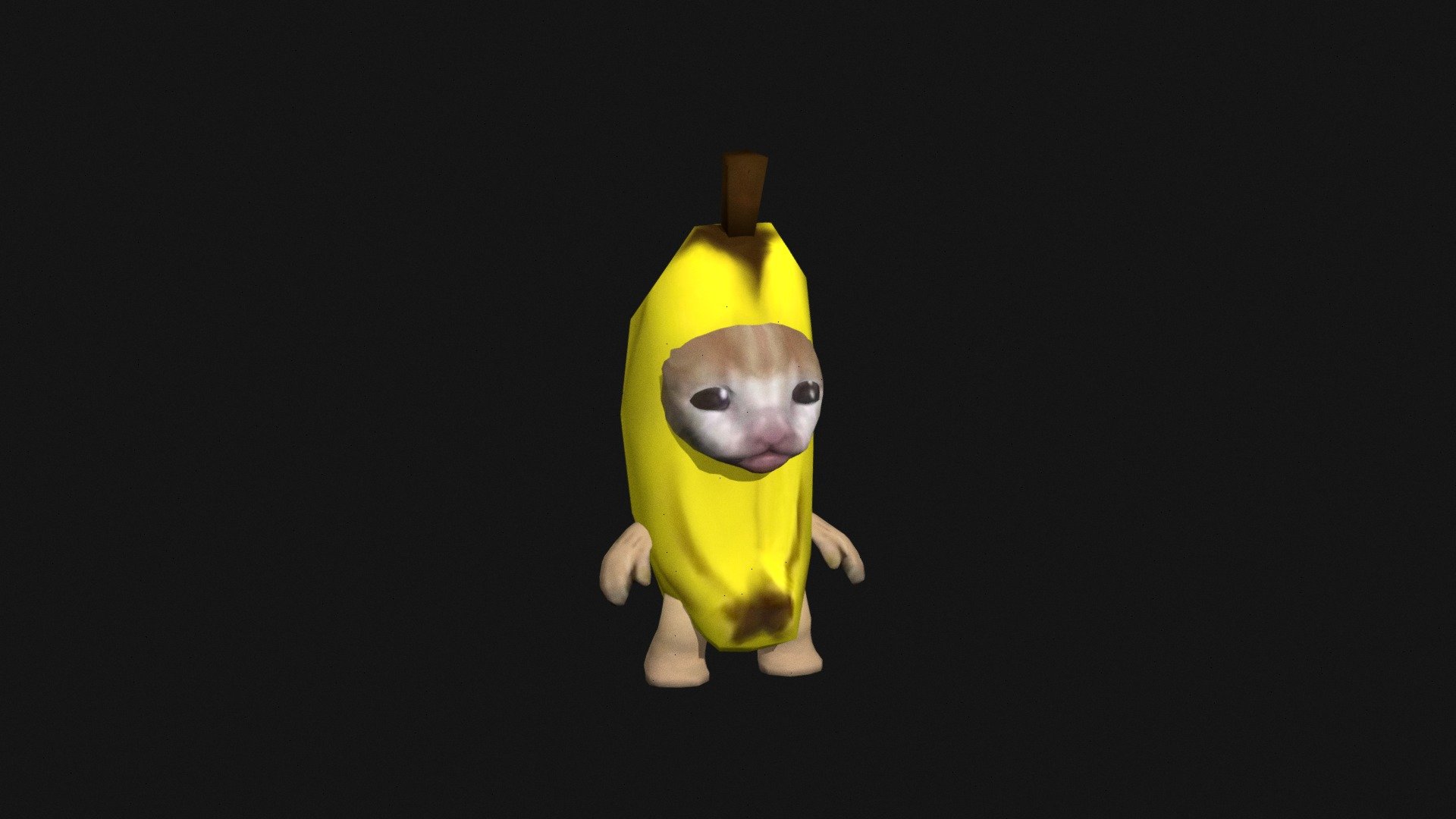 Gameready meme banana cat
Animations tested in unity
Looking for a new home! - bananaCat - 3D model by damn2605 3d model